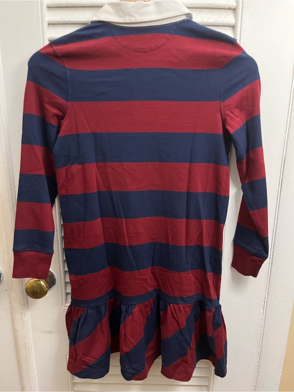 Polo Ralph Lauren Little Girls Striped Jersey Rugby Dress. Size 8-10 New W/ Tags - Picture 4 of 7